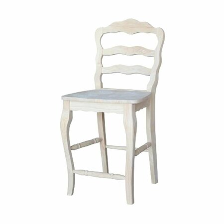 WHOLE-IN-ONE Versailles Counterheight Stool - 24 SH Unfinished WH497337